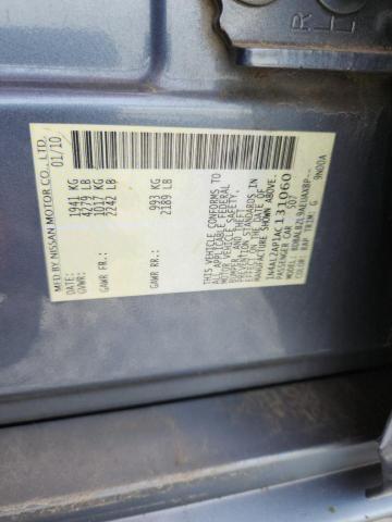 1N4AL2AP1AC131060 - 2010 NISSAN ALTIMA BASE BLUE photo 12