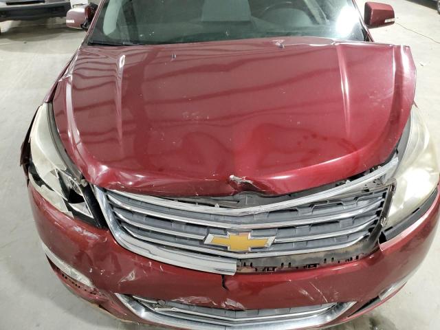 1GNKRJKD3FJ336143 - 2015 CHEVROLET TRAVERSE LTZ BURGUNDY photo 12