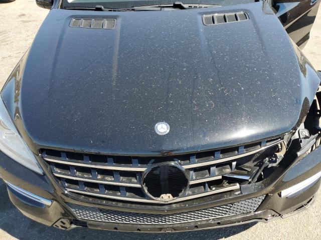 4JGDA5HB8DA158597 - 2013 MERCEDES-BENZ ML 350 4MATIC BLACK photo 12