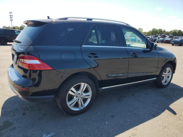 4JGDA5HB8DA158597 - 2013 MERCEDES-BENZ ML 350 4MATIC BLACK photo 3