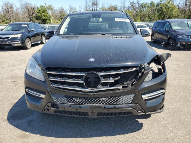 4JGDA5HB8DA158597 - 2013 MERCEDES-BENZ ML 350 4MATIC BLACK photo 5