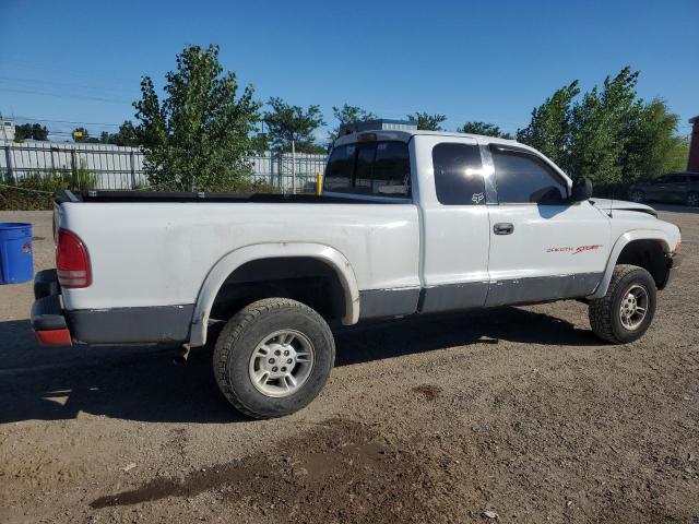 1B7GG22Y4WS522829 - 1998 DODGE DAKOTA WHITE photo 3