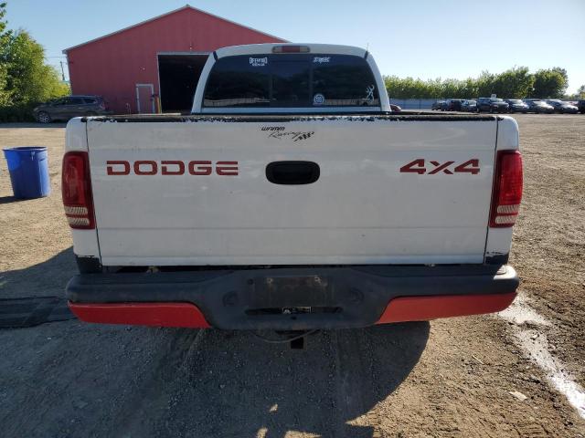 1B7GG22Y4WS522829 - 1998 DODGE DAKOTA WHITE photo 6