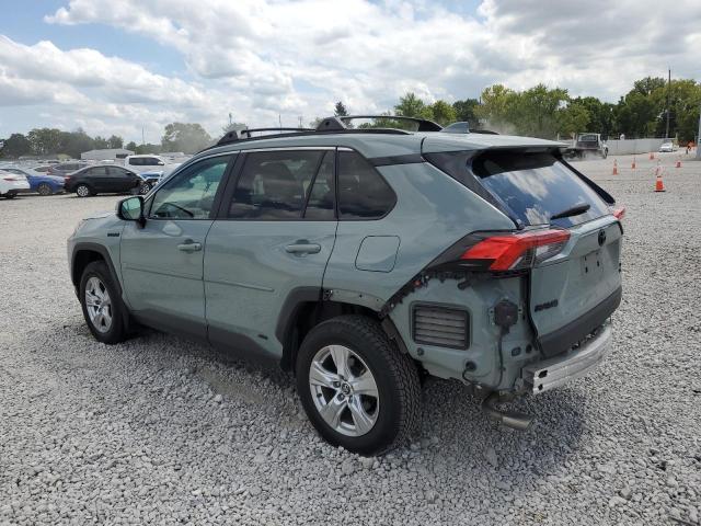 2T3RWRFV4LW065737 - 2020 TOYOTA RAV4 XLE GREEN photo 2