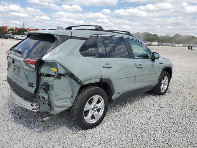 2T3RWRFV4LW065737 - 2020 TOYOTA RAV4 XLE GREEN photo 3