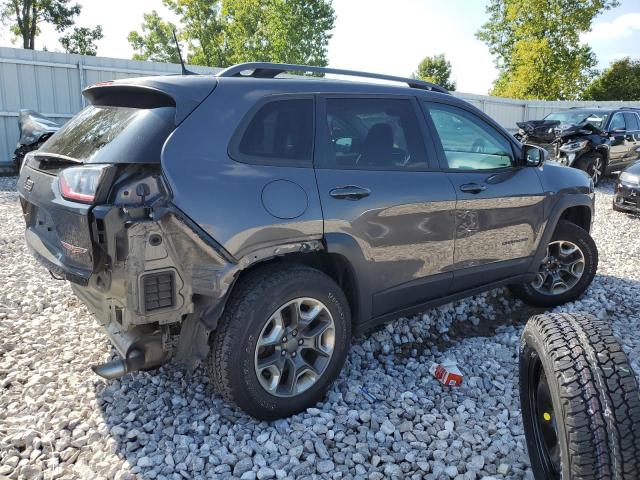 1C4PJMBN6KD182875 - 2019 JEEP CHEROKEE TRAILHAWK GRAY photo 3