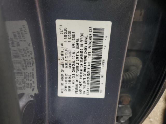 1HGCR2F55EA161108 - 2014 HONDA ACCORD SPORT 灰色 照片 12