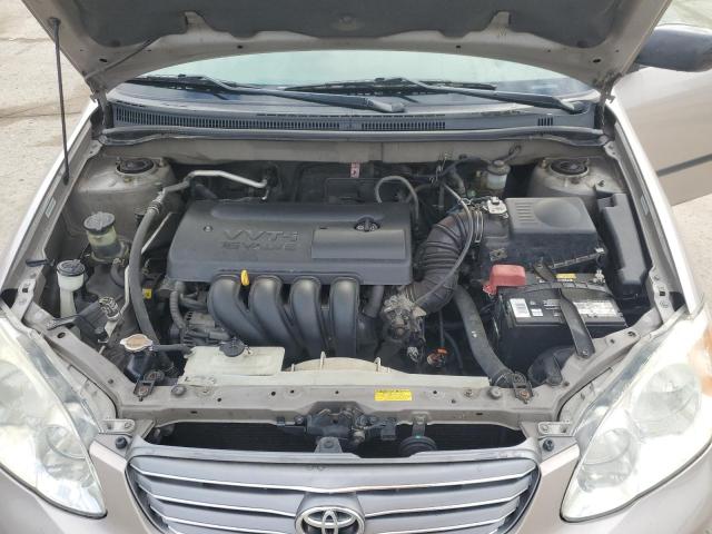 1NXBR32E23Z117581 - 2003 TOYOTA COROLLA CE თაფლისფერი ფოტო 11