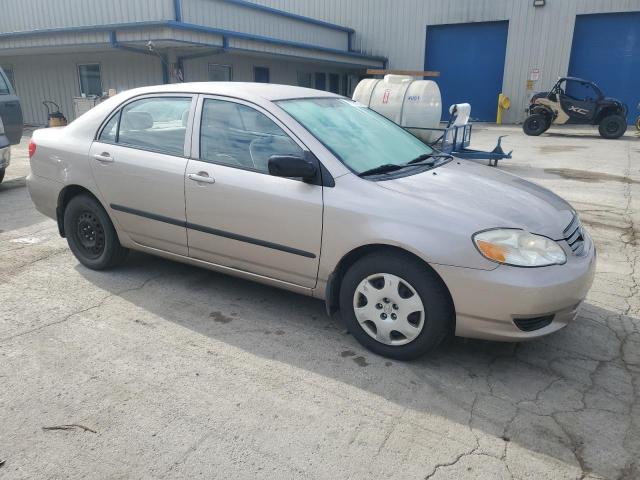 1NXBR32E23Z117581 - 2003 TOYOTA COROLLA CE თაფლისფერი ფოტო 4