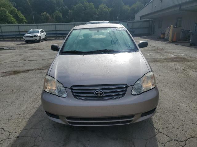 1NXBR32E23Z117581 - 2003 TOYOTA COROLLA CE თაფლისფერი ფოტო 5