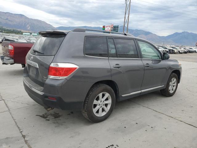 5TDBK3EH2DS211352 - 2013 TOYOTA HIGHLANDER BASE ნაცრისფერი ფოტო 3