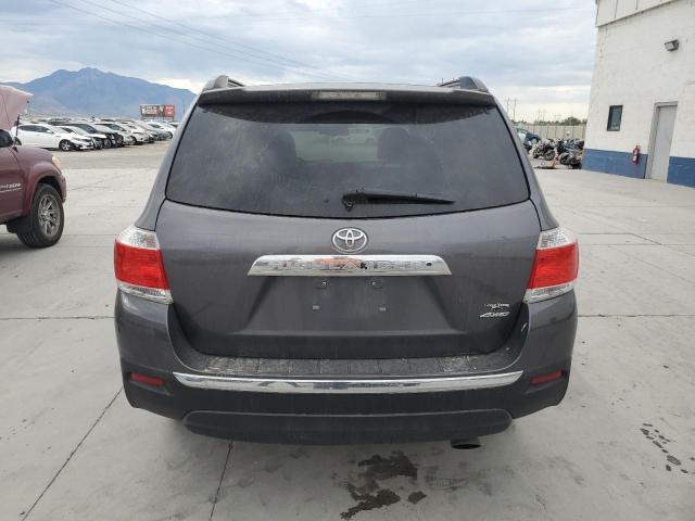 5TDBK3EH2DS211352 - 2013 TOYOTA HIGHLANDER BASE ნაცრისფერი ფოტო 6