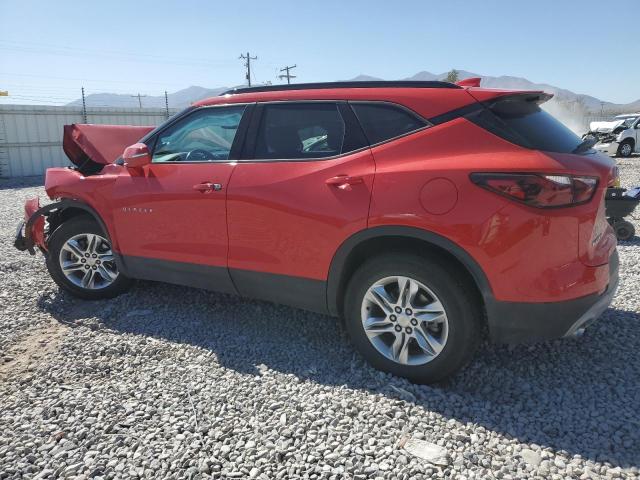 3GNKBGRS5KS673529 - 2019 CHEVROLET BLAZER 2LT RED photo 2