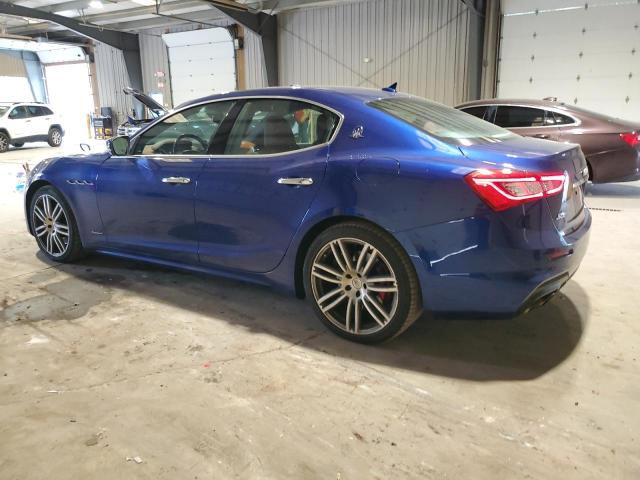 ZAM57YTS2K1315906 - 2019 MASERATI GHIBLI S ლურჯი ფოტო 2