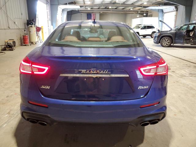 ZAM57YTS2K1315906 - 2019 MASERATI GHIBLI S ლურჯი ფოტო 6