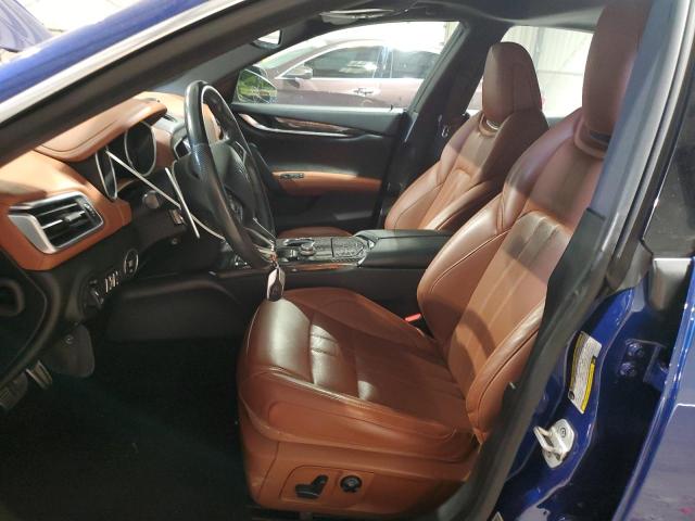 ZAM57YTS2K1315906 - 2019 MASERATI GHIBLI S ლურჯი ფოტო 7