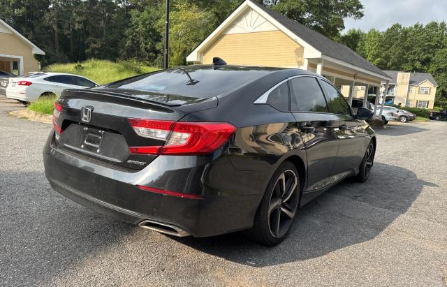 1HGCV1F30KA164806 - 2019 HONDA ACCORD SPORT Noir photo 4