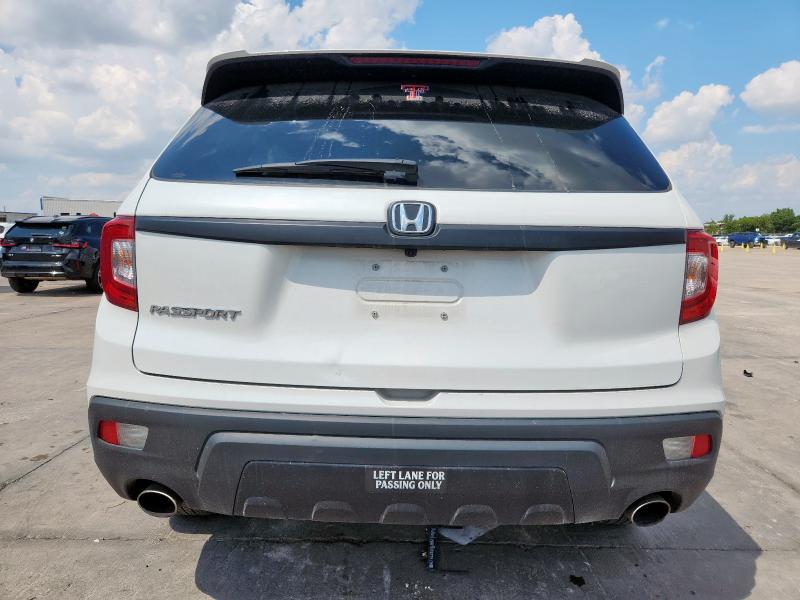 5FNYF7H57MB002751 - 2021 HONDA PASSPORT EXL Weiß Foto 6