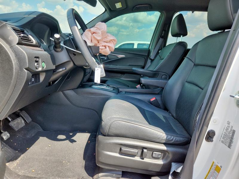 5FNYF7H57MB002751 - 2021 HONDA PASSPORT EXL Weiß Foto 7