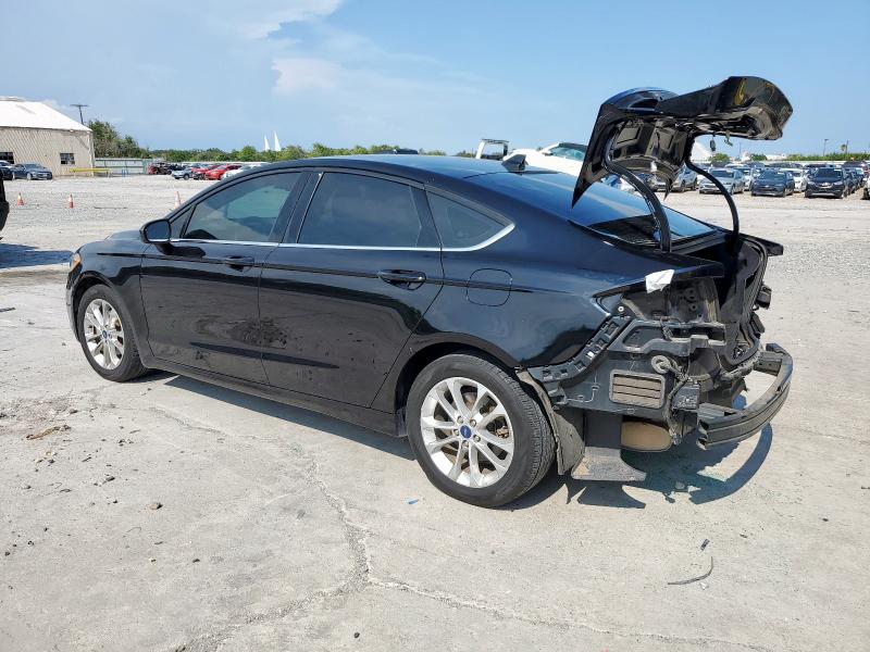 3FA6P0HD0KR103098 - 2019 FORD FUSION SE შავი ფოტო 2
