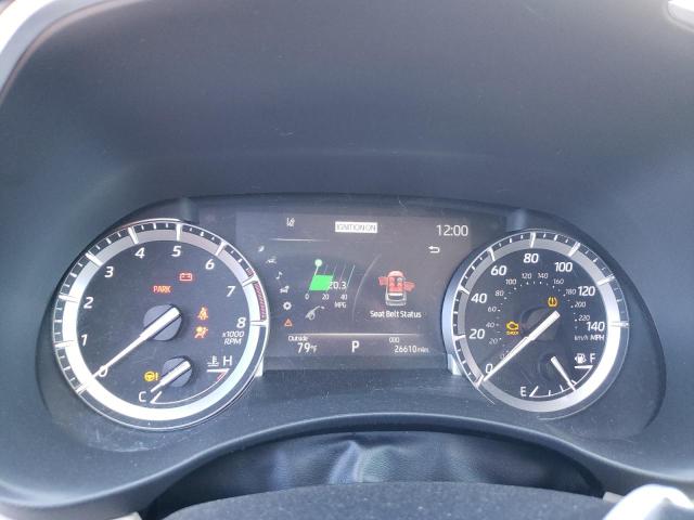 5TDGZRBH8NS236878 - 2022 TOYOTA HIGHLANDER XLE WHITE photo 9