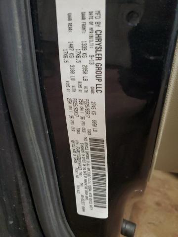 2C4RC1CG9ER164163 - 2014 CHRYSLER TOWN & COU TOURING L BLUE photo 14