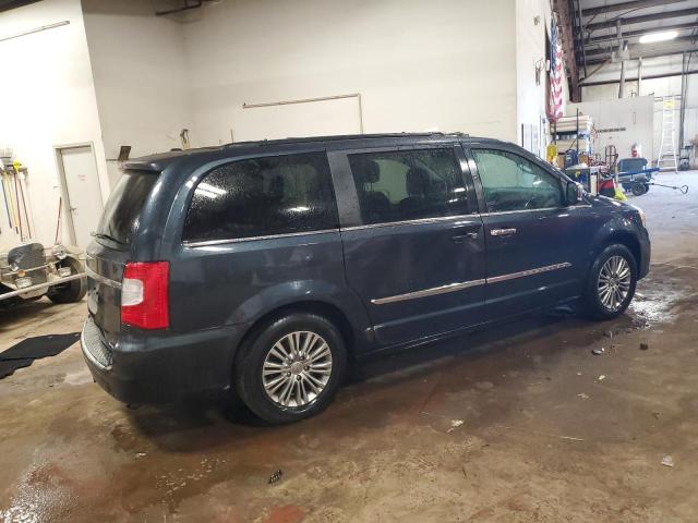 2C4RC1CG9ER164163 - 2014 CHRYSLER TOWN & COU TOURING L BLUE photo 3