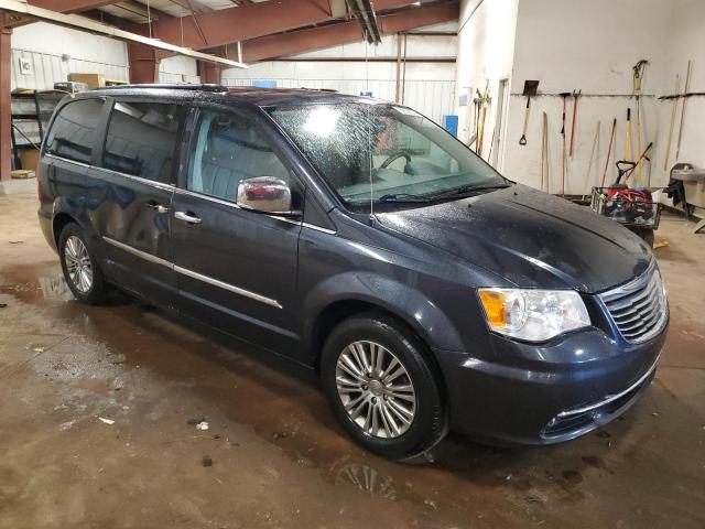 2C4RC1CG9ER164163 - 2014 CHRYSLER TOWN & COU TOURING L BLUE photo 4