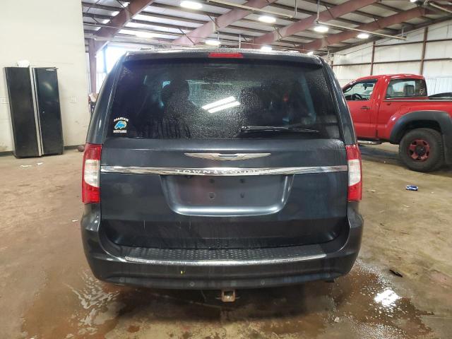 2C4RC1CG9ER164163 - 2014 CHRYSLER TOWN & COU TOURING L BLUE photo 6