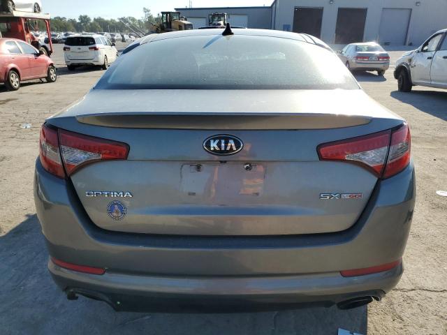 5XXGR4A65CG022769 - 2012 KIA OPTIMA SX GRAY photo 6