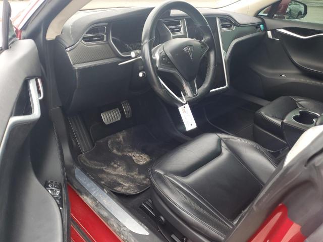 5YJSA1H2XEFP64903 - 2014 TESLA MODEL S Կարմիր լուսանկար 8