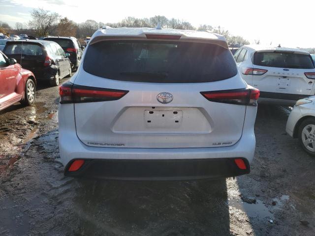 5TDGZRBH9NS186945 - 2022 TOYOTA HIGHLANDER XLE თეთრი ფოტო 6