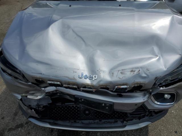 1C4PJMDN5KD180418 - 2019 JEEP CHEROKEE LIMITED SILVER photo 12