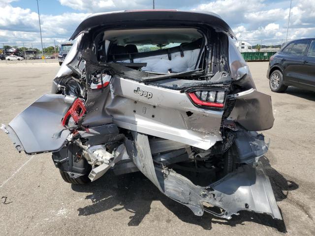 1C4PJMDN5KD180418 - 2019 JEEP CHEROKEE LIMITED SILVER photo 6