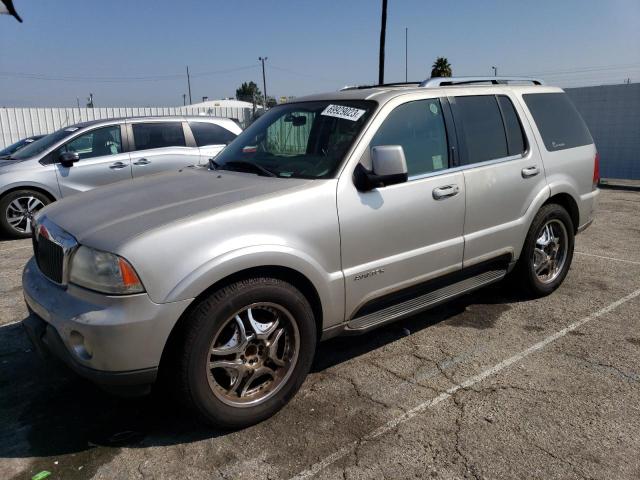 5LMEU68H64ZJ14974 - 2004 LINCOLN AVIATOR 银色 照片 1