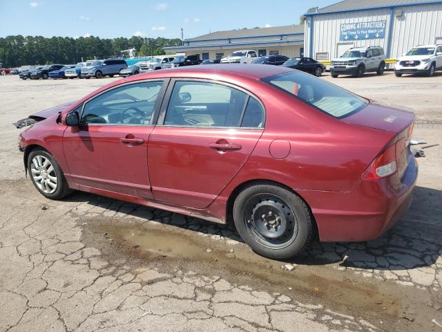2HGFA1F52AH530873 - 2010 HONDA CIVIC LX წითელი ფოტო 2