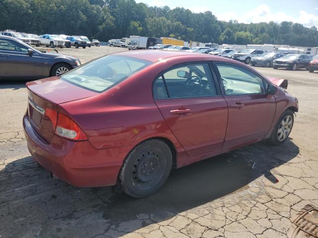 2HGFA1F52AH530873 - 2010 HONDA CIVIC LX წითელი ფოტო 3