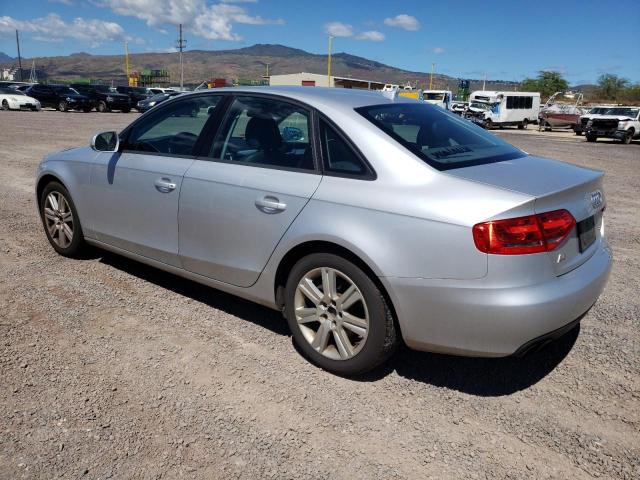 WAUAFAFL9BN008630 - 2011 AUDI A4 PREMIUM SILVER photo 2