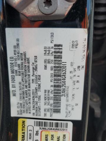 3LN6L2GK4GR632011 - 2016 LINCOLN MKZ 黑色 照片 12