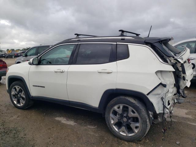 3C4NJCCBXKT700096 - 2019 JEEP COMPASS LIMITED WHITE photo 2