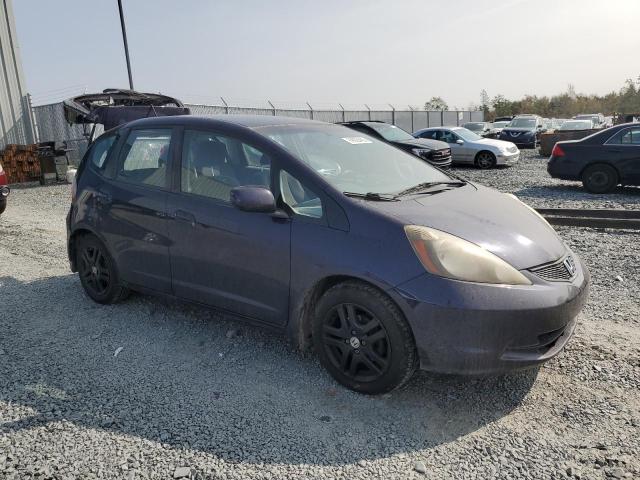 JHMGE87589S801680 - 2009 HONDA FIT LX BLUE photo 4