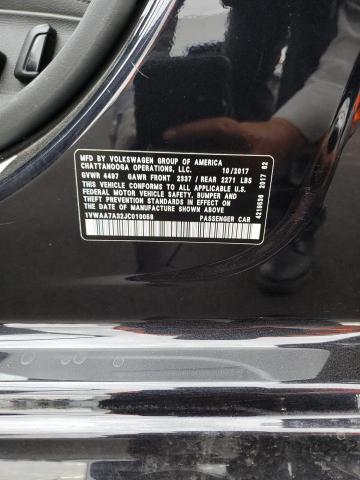 1VWAA7A32JC010058 - 2018 VOLKSWAGEN PASSAT S Noir photo 12