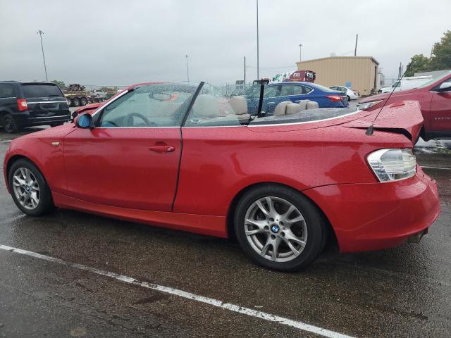 WBAUL73548VJ73959 - 2008 BMW 128 I RED photo 2