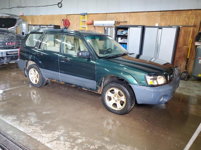 JF1SG63624G717235 - 2004 SUBARU FORESTER 2.5X GREEN photo 4