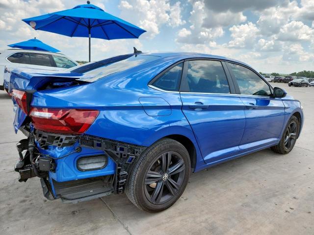 3VW7M7BU4RM018827 - 2024 VOLKSWAGEN JETTA SE BLUE photo 3