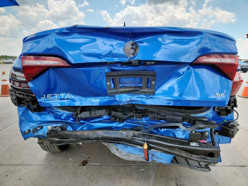 3VW7M7BU4RM018827 - 2024 VOLKSWAGEN JETTA SE BLUE photo 6