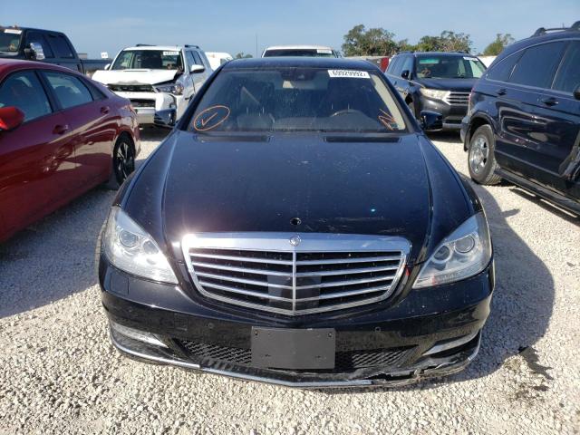 WDDNG8DBXCA438749 - 2012 MERCEDES-BENZ S 350 BLUETEC BLACK photo 5