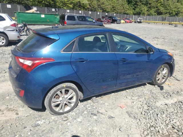 KMHD35LH4EU215285 - 2014 HYUNDAI ELANTRA GT BLUE photo 3