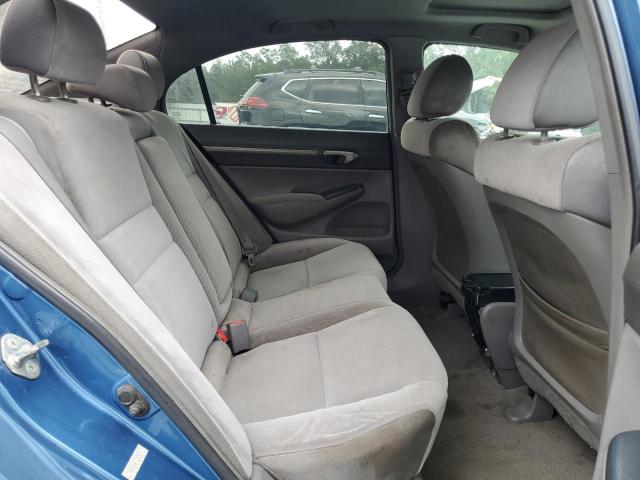 1HGFA16877L028270 - 2007 HONDA CIVIC EX BLUE photo 10