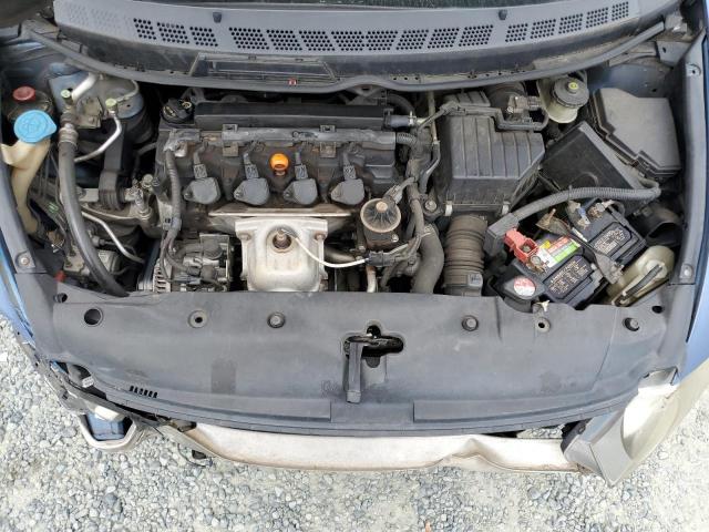 1HGFA16877L028270 - 2007 HONDA CIVIC EX BLUE photo 11